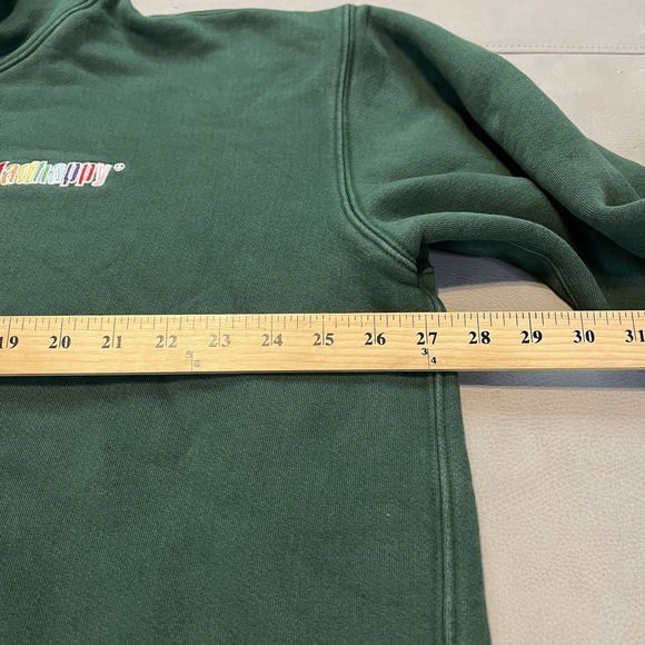 Madhappy Men Green‎ Heavy Thick Cotton USA Preppy Skater Hoodie Sweater-LRG-XXXX - Picture 8 of 12